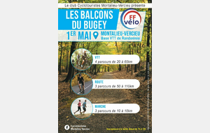 RANDO SUBVENTIONNEE "LES BALCONS DU BUGEY"